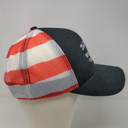 Unbranded Men's Snapback Mesh Back Hat Patriotic We Ride So They Fly Patriotic