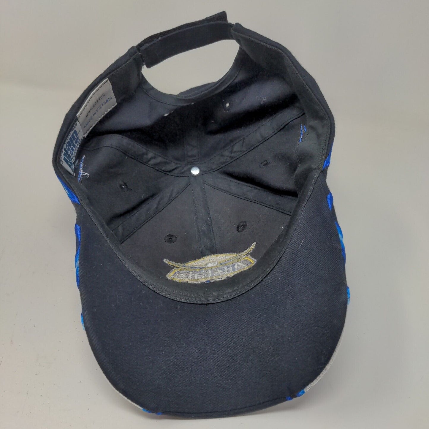 Main Gate Men's Allstate Brickyard 400 Strapback Hat Black 2007 Flames