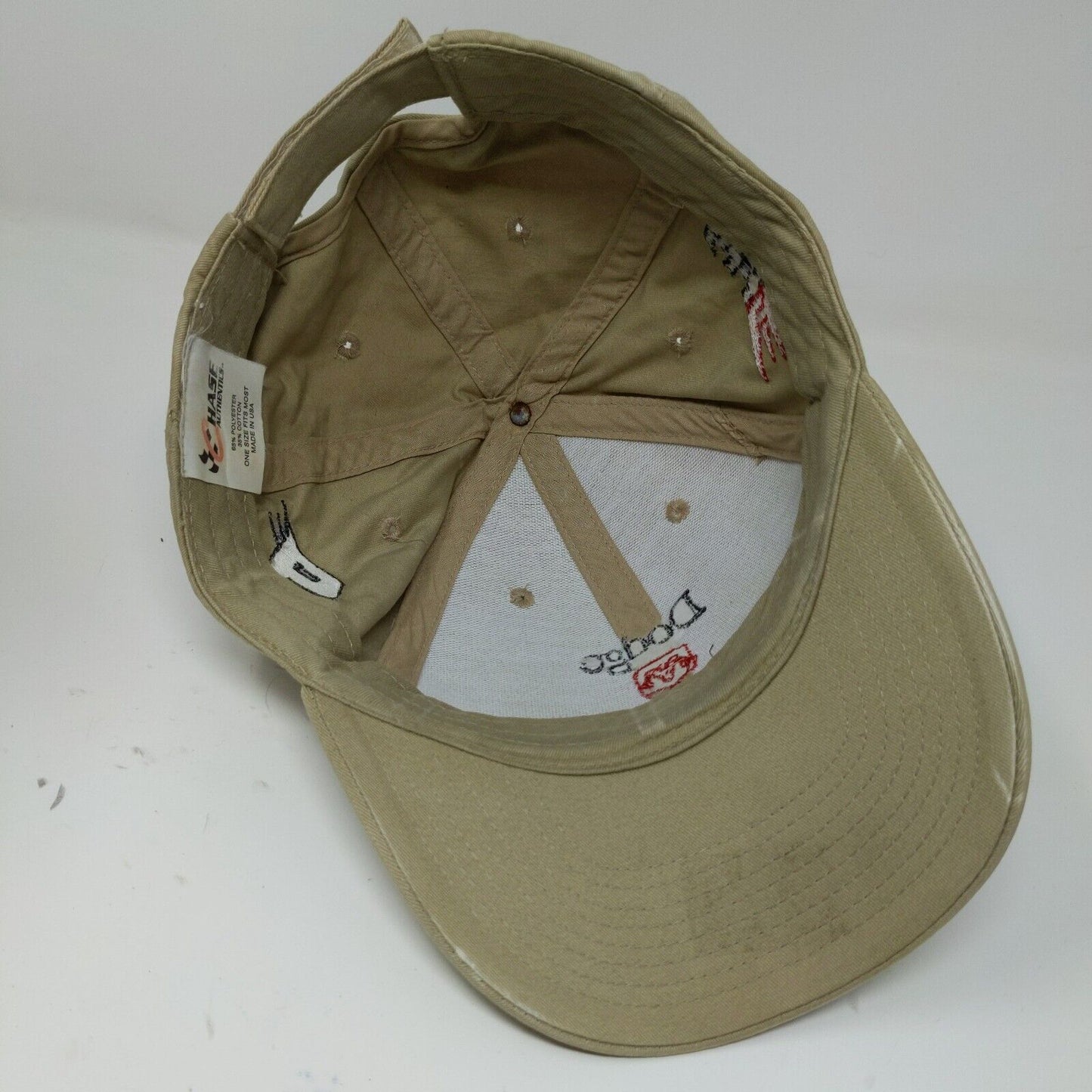 Dodge Different Bill Elliott #9 Khaki Baseball Cap Hat, Strapback OSFM Vintage