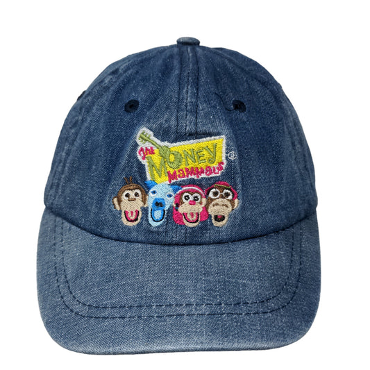 Service Credit Union Boy's Strapback Hat Blue The Money Mammals Embroidered