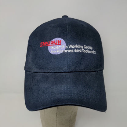 Harriton SWG Gun Working Group for Firearms and Toolmarks Slideback Hat Blue