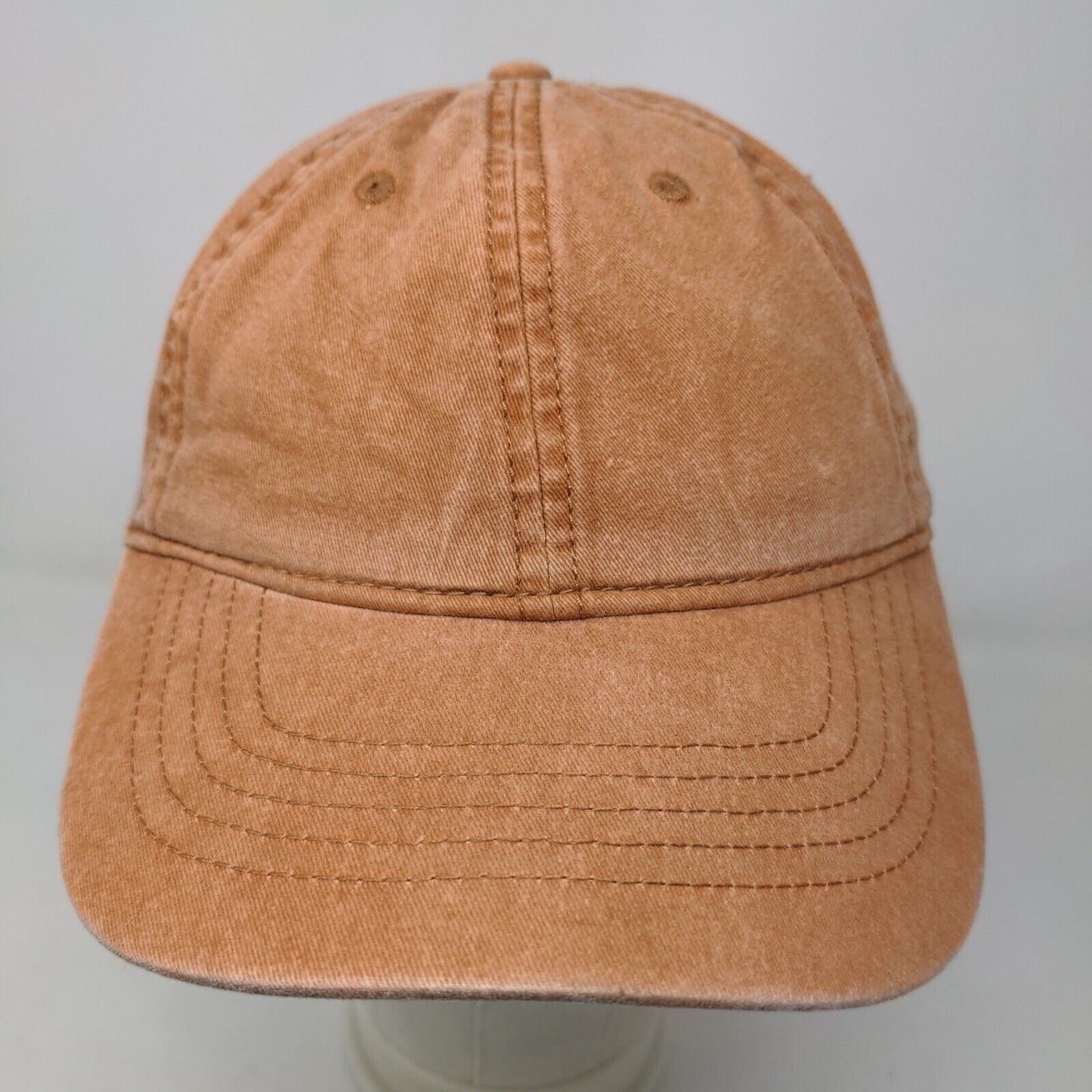 Unbranded Men's Slideback Hat Brown Size OSFM Blank 100% Cotton