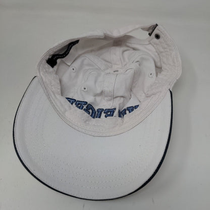 Tommy Hilfiger Men's Slideback Hat White Size OS 100% Cotton Embroidered Logo