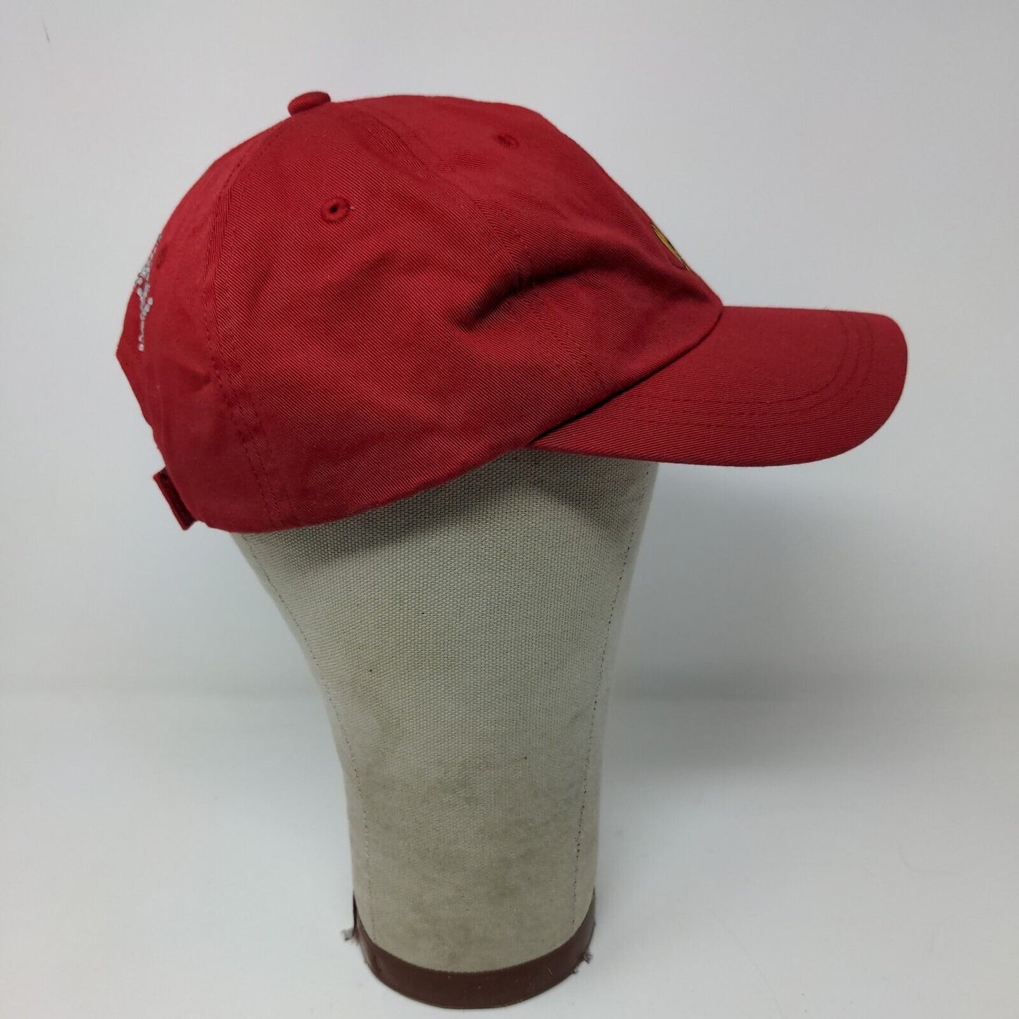 Disney Store Strapback Hat Red One Size Embroidered Mickey Mouse Bling