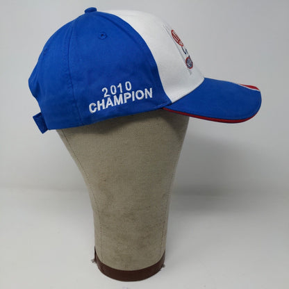 AAA NHRA Midwest Nationals 2010 Strapback Hat Gateway White Blue Red Logo