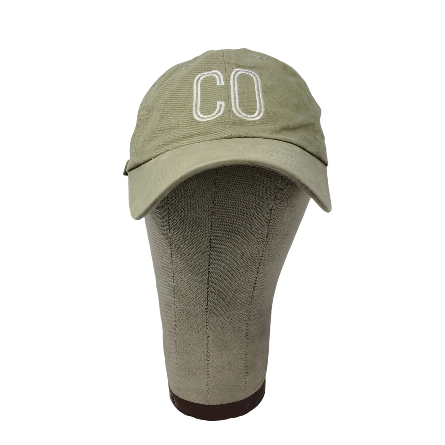 Port Authority Slideback Hat Embroidered CO Logo Green 100% Cotton