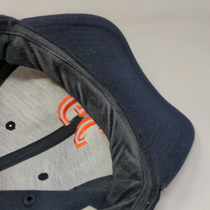 Headmaster Superflex Mens Fitted Hat Blue Embroidered GC Tiger Logo Vintage 2000