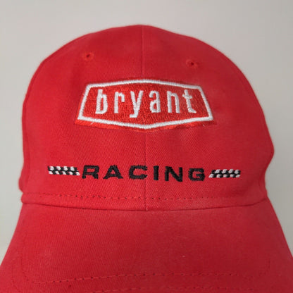 Bryant Racing Mens Indy 500 2018 Strapback Hat Red Adjustable Embroidered Logo