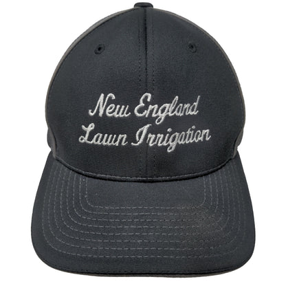Richardson Men's New England Lawn Irrigation Fitted Mesh Back Hat Black SZ L/XL