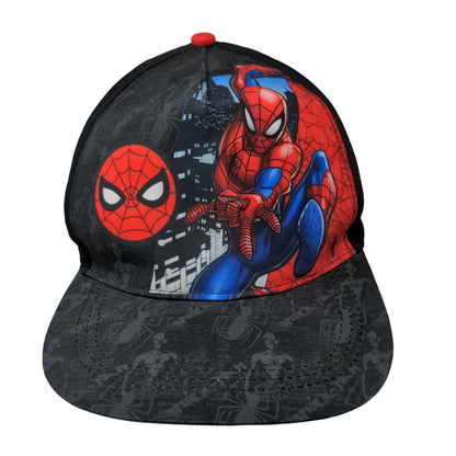 Marvel Spiderman Boy's Snapback Hat Black Size L/XL 8+ Youth Graphic Print