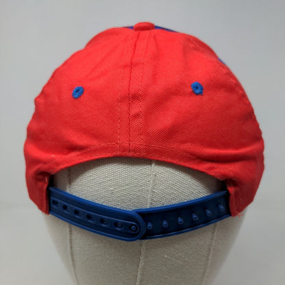 Disney Mickey Mouse Boy's Snapback Hat Blue Red OSFM Graphic Logo