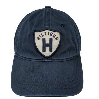 Tommy Hilfiger Men's Slideback Hat Blue Adjustable Embroidered Shield Logo