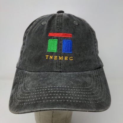 Port Authority Men's Slideback Hat Gray Adjustable TNEMEC Embroidered Logo