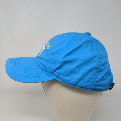 Ourway Sportswear Boy's Strapback Hat Blue Adjustable Embroidered Curaco Logo