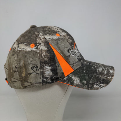 OC Sports Men's Realtree Camouflage Strapback Hat Grey Brown OSFM Chentronics