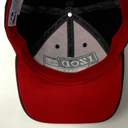 Izod Indycar Series Snapback Hat Adjustible Red & Black Indy Car
