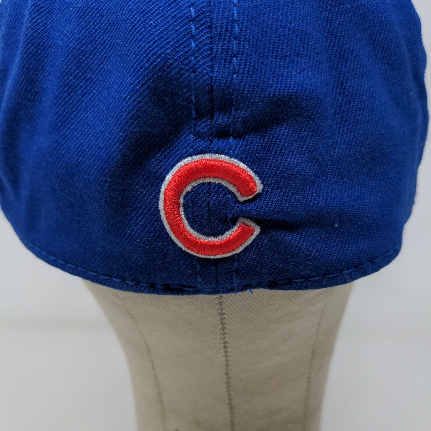 New Era Mens Fitted Hat Blue M/L Asian Script Embroidered Logo