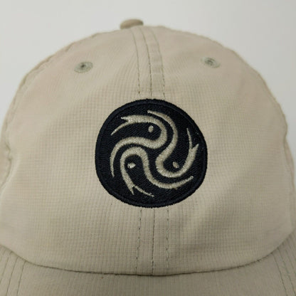 Strike Zone Fishing Hat Tan Baseball Cap Imperial Embroidered Adjustable OSFA