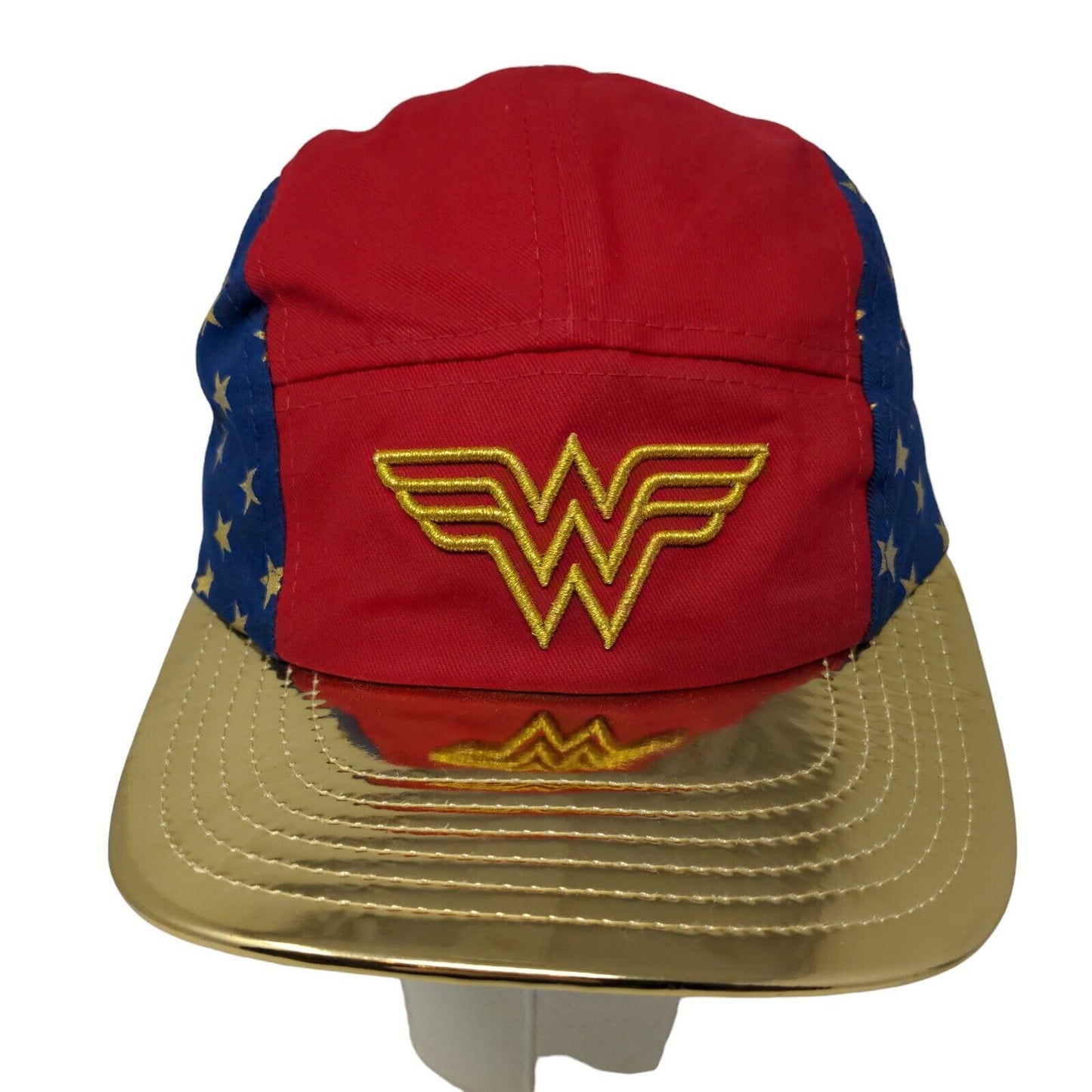 Wonder Woman Women's Slideback Hat Multicolor OS Adjustable Embroidered Logo