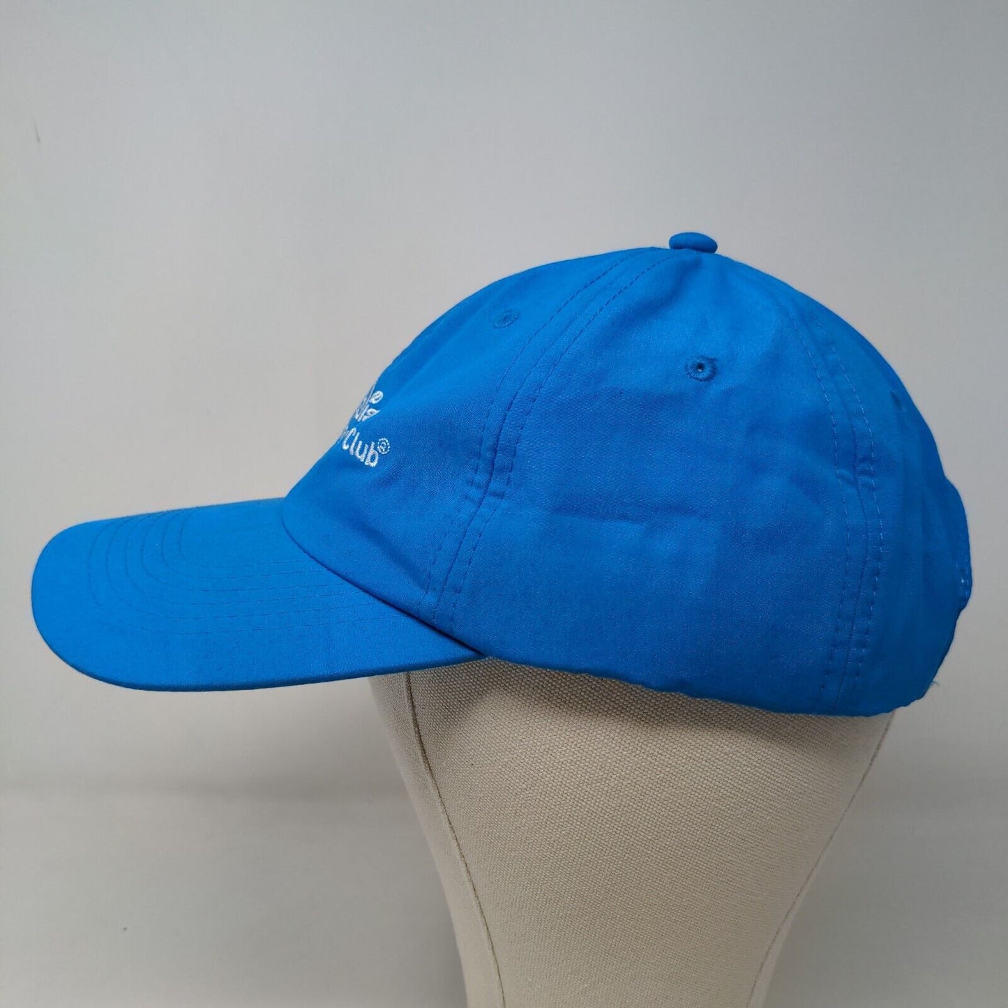 Disney Men's Vacation Club Member Slideback Hat Blue Embroidered Logo