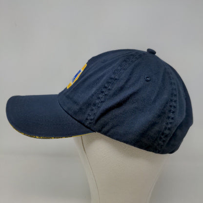 NAPA Auto Parts Men's Strapback Hat Blue Size OSFM Embroidered Logo Cotton