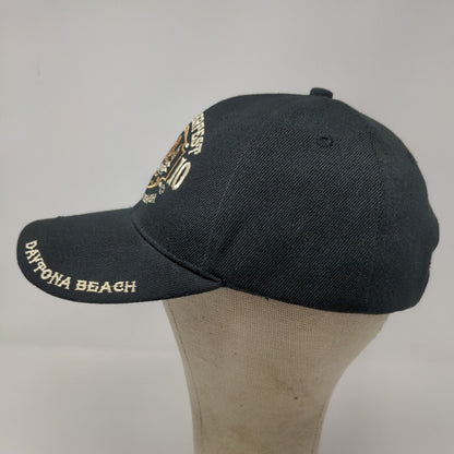 Capsmith Men's Biketoberfest 2010 Strapback Hat Black OSFA Embroidered Logo