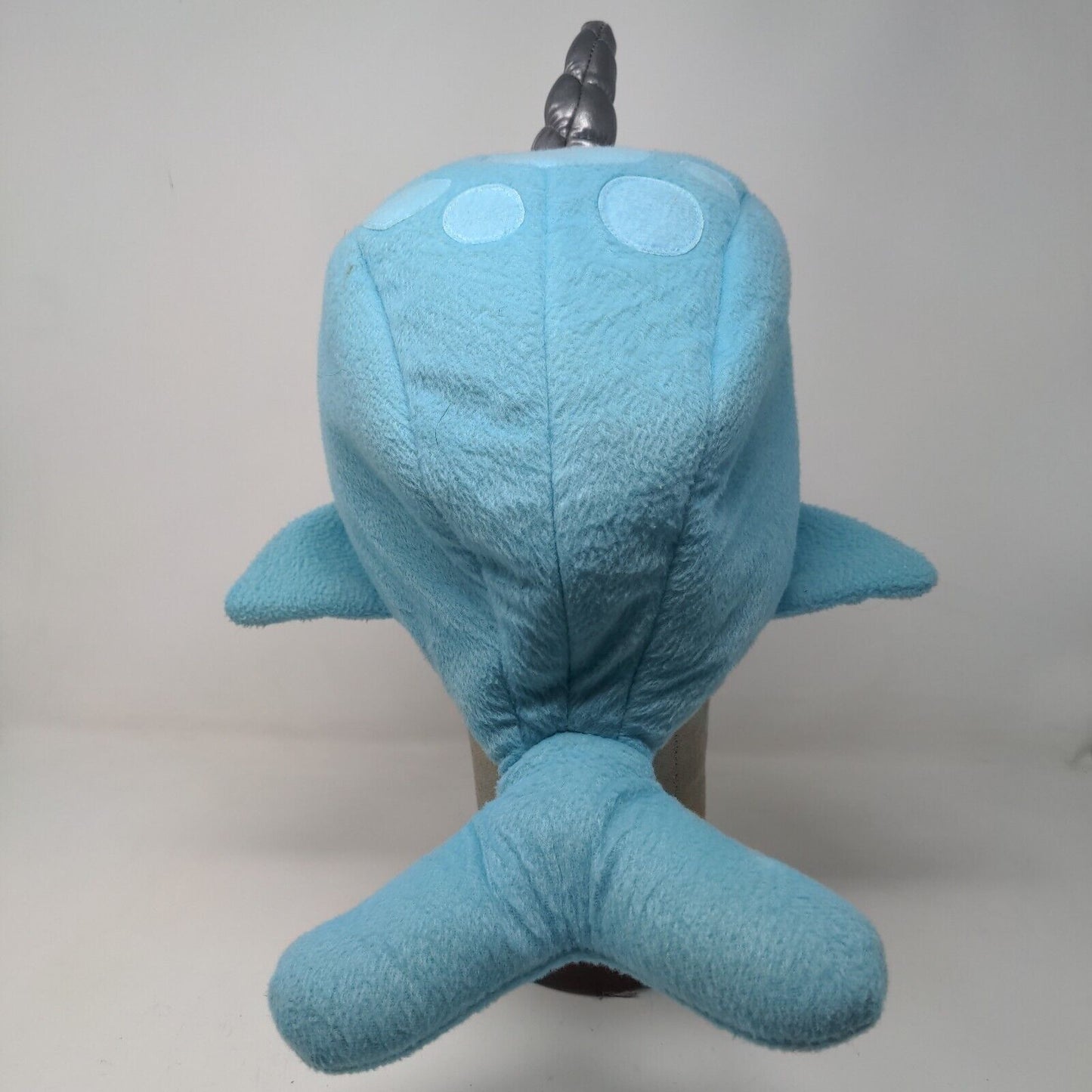 ELOPE Kids Narwhal Hat Blue Costume Cap Tusk Size Adjustable Plush Horn