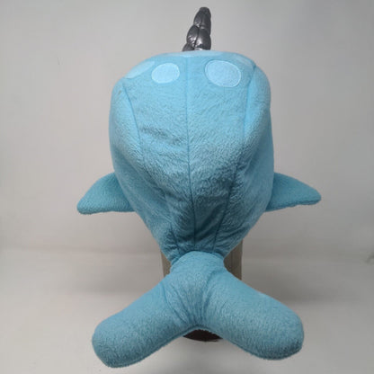 ELOPE Kids Narwhal Hat Blue Costume Cap Tusk Size Adjustable Plush Horn