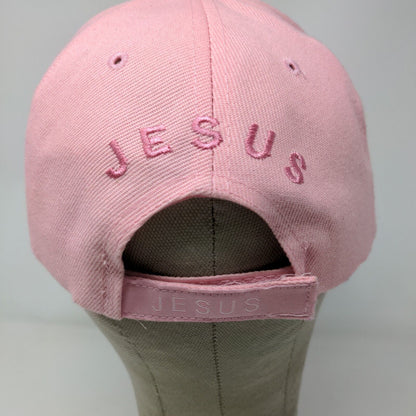 Christian Women’s Hat Proverbs 31 Women Of Faith Jesus Cap Pink Adjustable