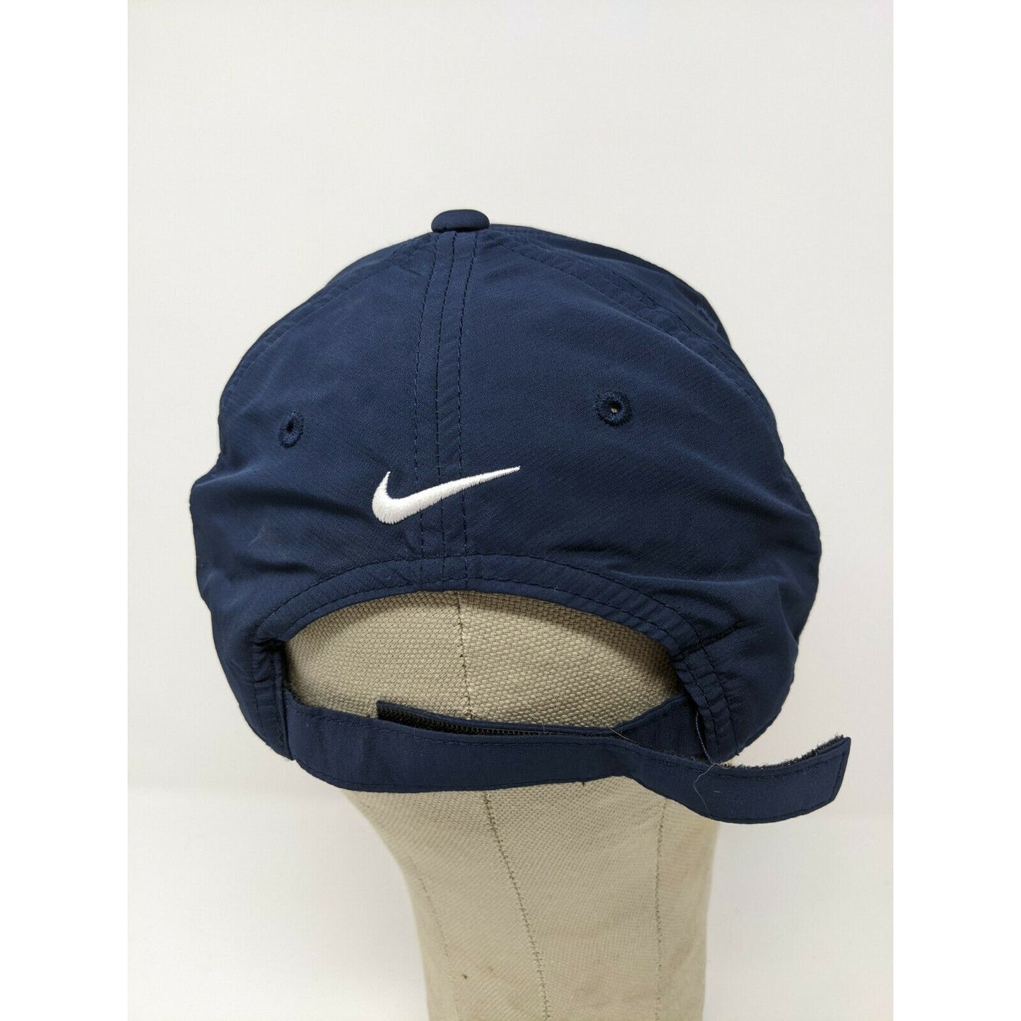 Nike Golf Baseball Hat Strapback Adjustable Blue Embroidered White Swoosh