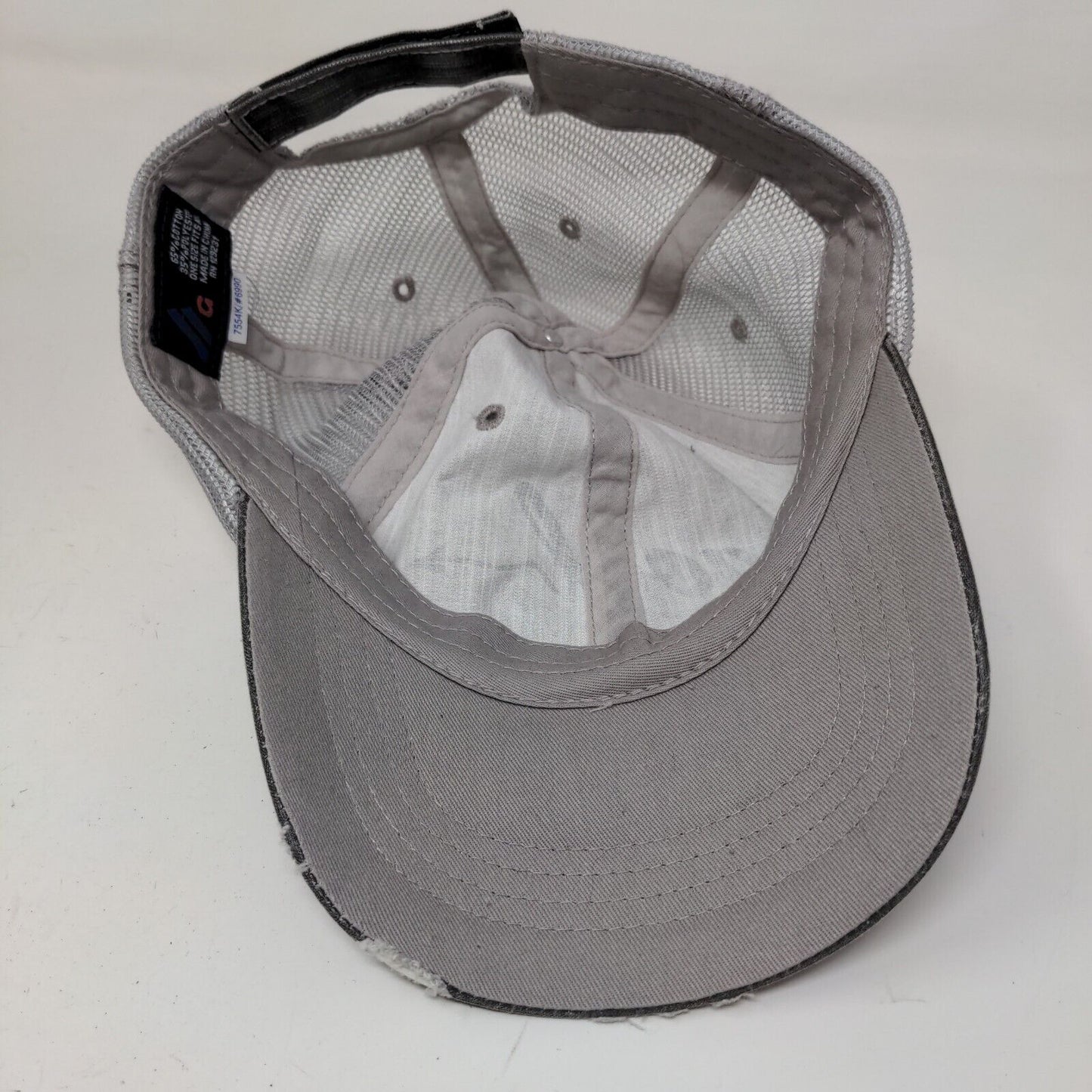 Unbranded Men's Strapback Mesh Back Hat Gray OSFA Graphic Goal Digger Logo