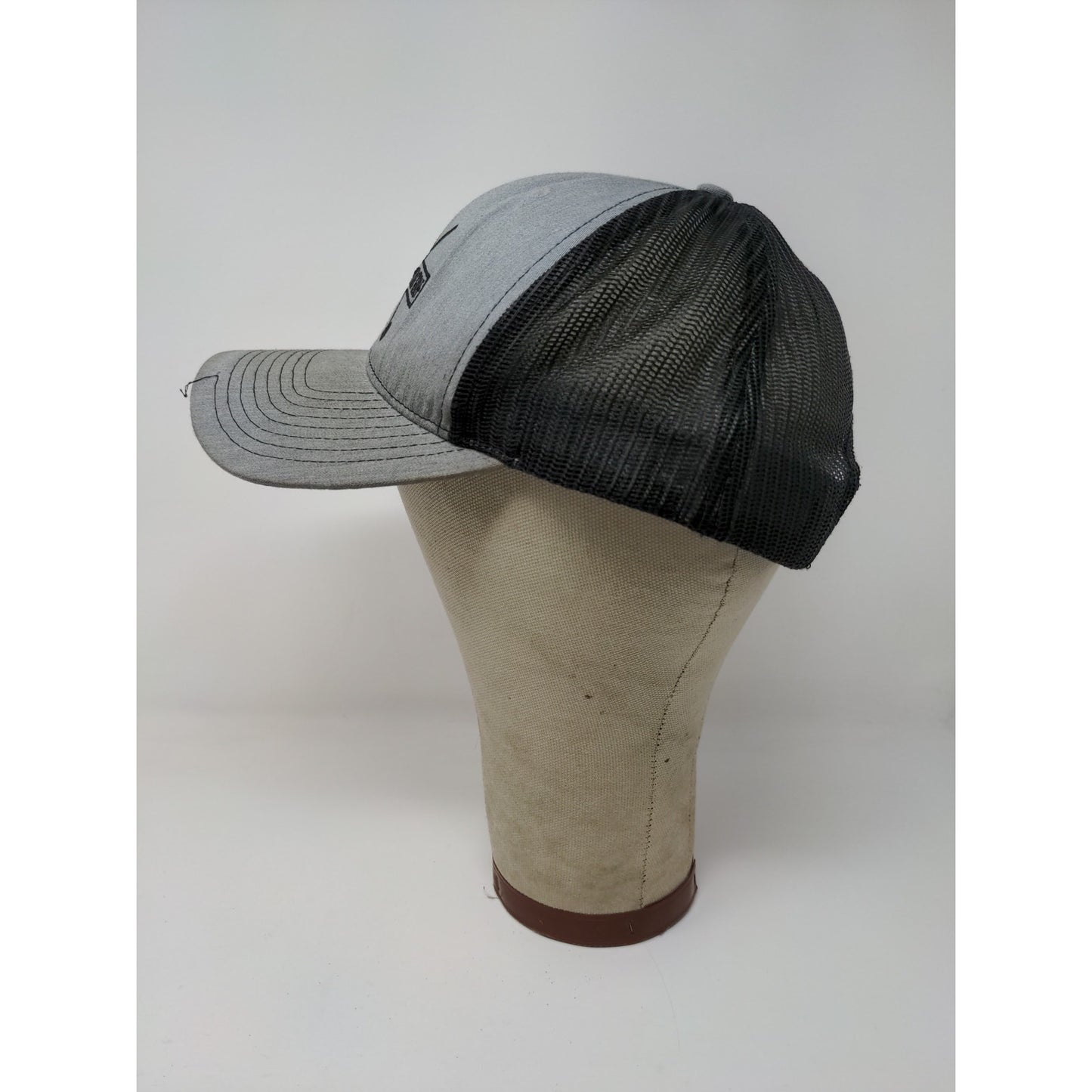 Idaho Golf Mesh Back Snapback Hat Love Where You Golf Gray Embroidered