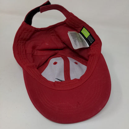 Nike Boys Toddler Strapback Hat Red Adjustable Embroidered Swoosh Logo W/Tags