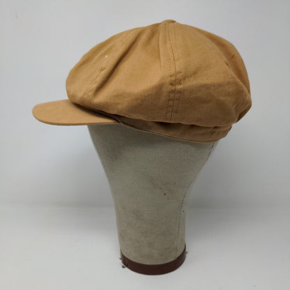 Something Special Womens Newsboy Pressboy Cabbie Hat Brown Size L