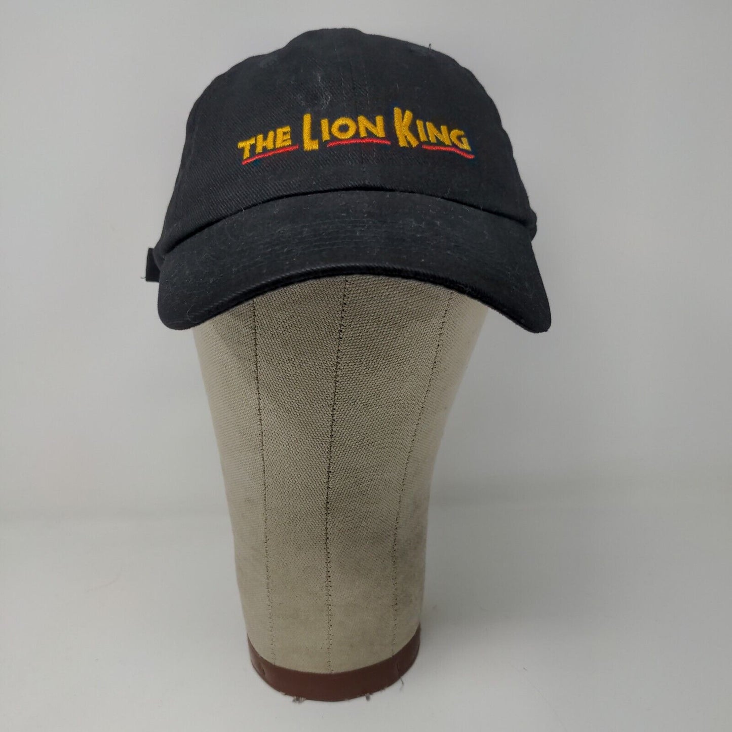 The Lion King Broadway Musical Show VIP Slideback Hat Cap Black Adjustable