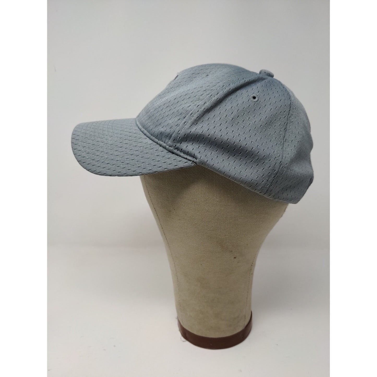 Boys Youth Strapback Hat Embroidered P Gray Port Authority Cap