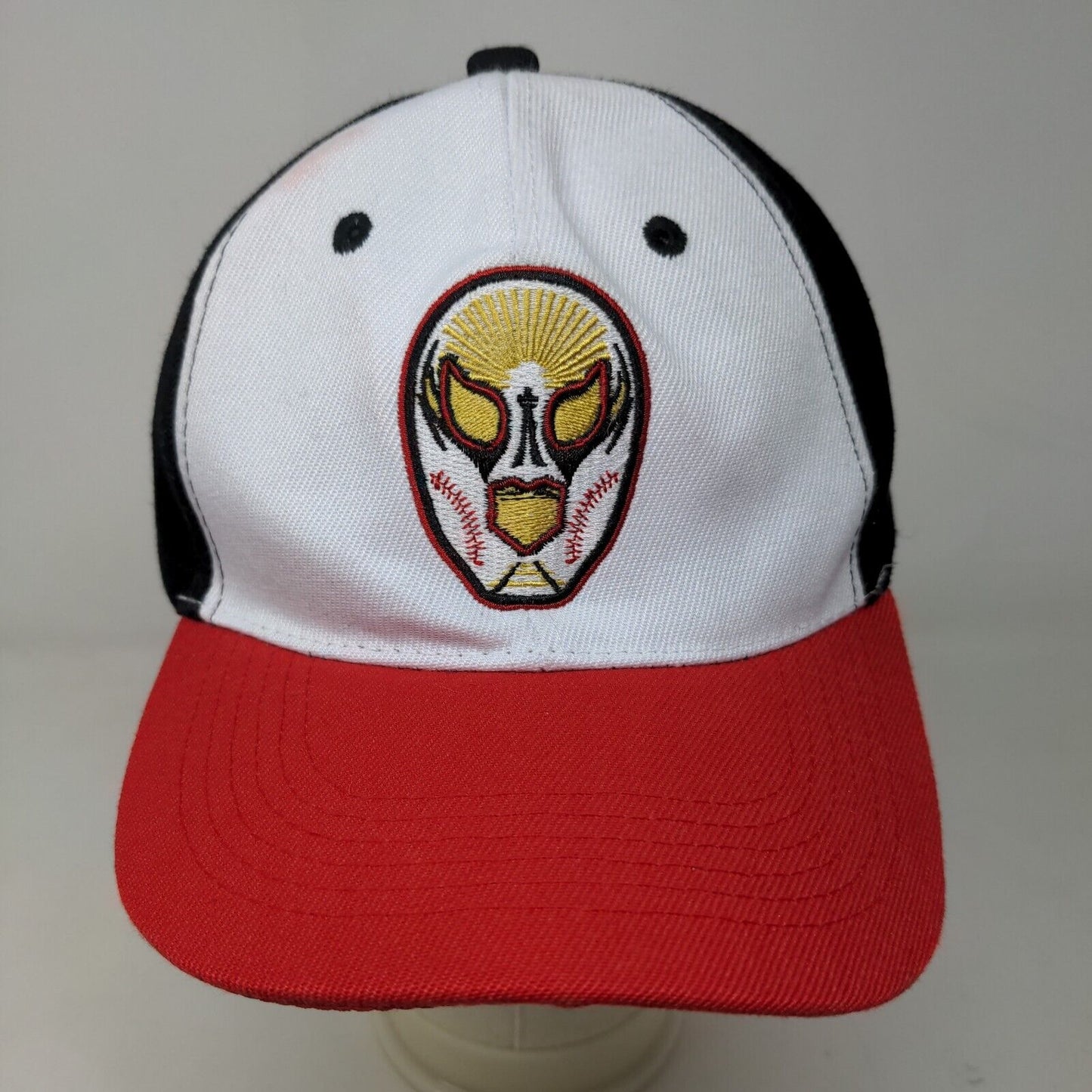 Unbranded Men's Strapback Hat Multicolor 100% Acrylic Embroidered Luchador