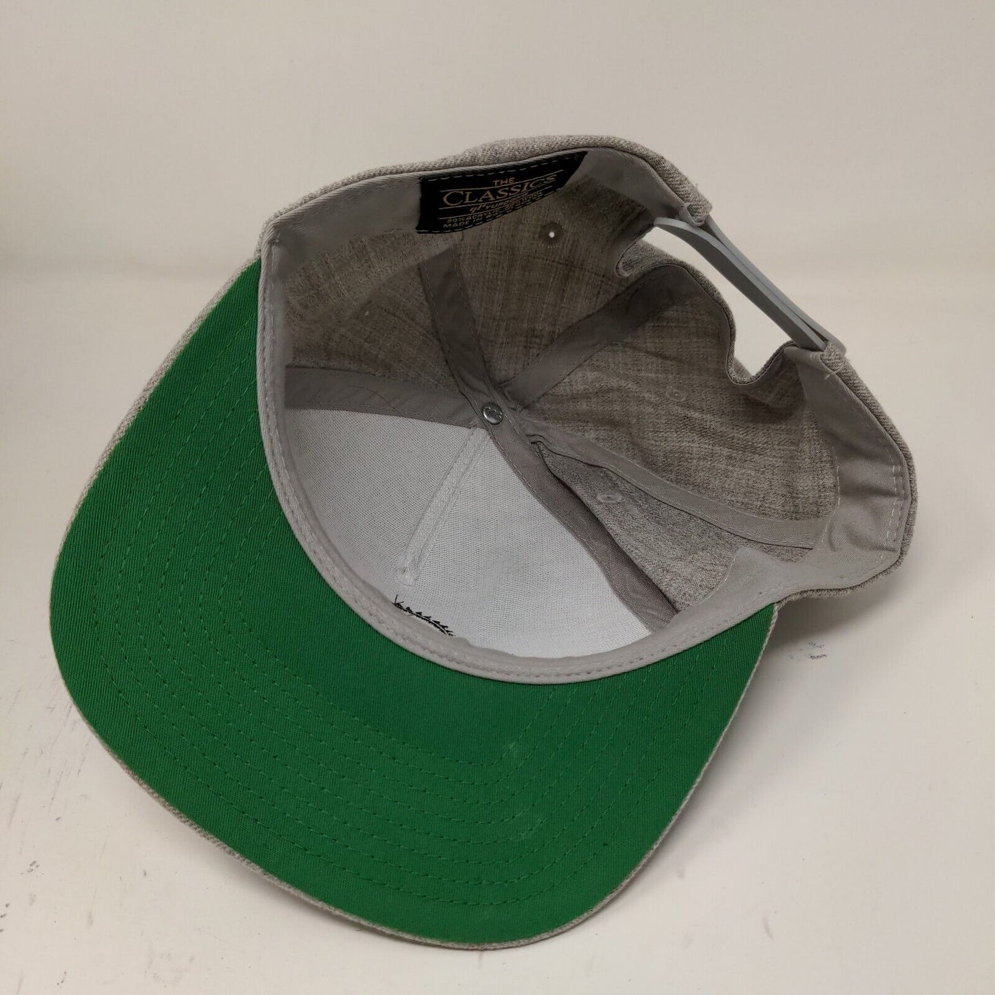 Tequila Sunrise Snapback Hat Gray Adjustable Embroidered Logo