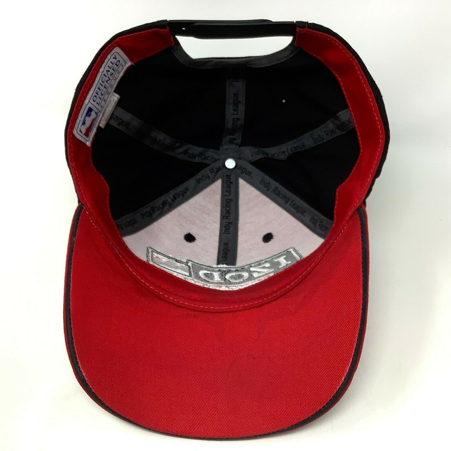 Izod Indycar Series Snapback Hat Adjustible Red & Black Indy Car