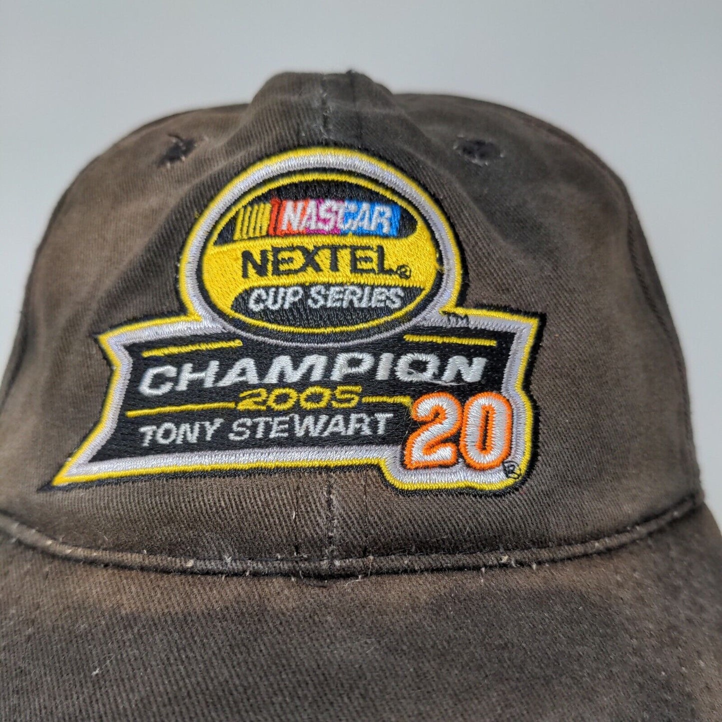 NASCAR Nextel Cup Series #20 Tony Stewart 2005 Champion Adjustable Hat Strapback