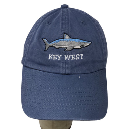 Royal Resortwear Men's Strapback Hat Blue Key West Embroidered Logo