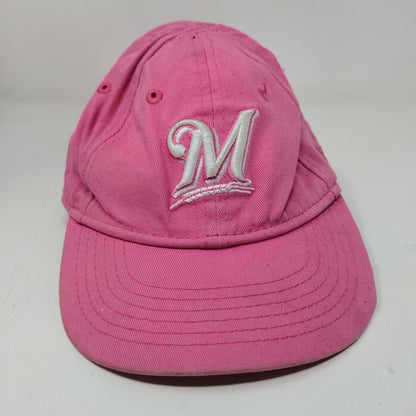 New Era 9twenty Girls Slideback Hat Pink Size Toddler Embroidered Logo