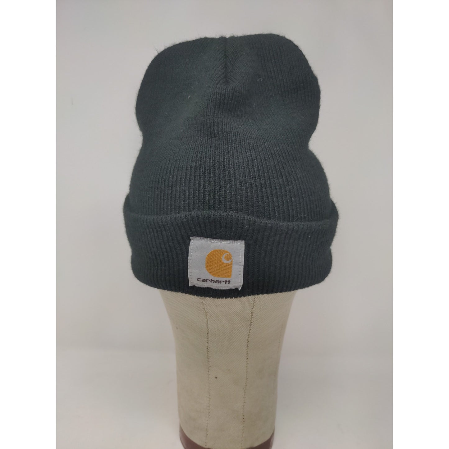 Carhartt Beanie Hat Delario Fungicide Embroidered Logo Patch Black A18 BLK