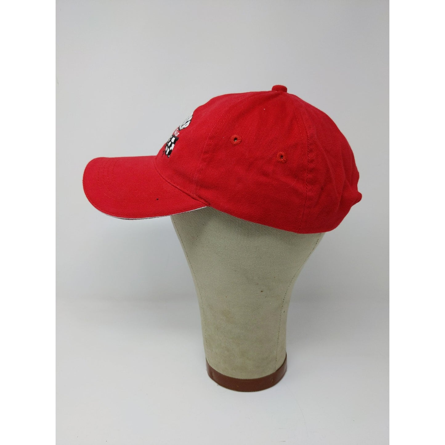 Thunder on the Gulf Orange Beach AL Alabama Strapback Hat Red Embroidered