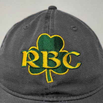 OC Sports Men's Slideback Hat Gray OSFM Embroidered RBC Clover Logo