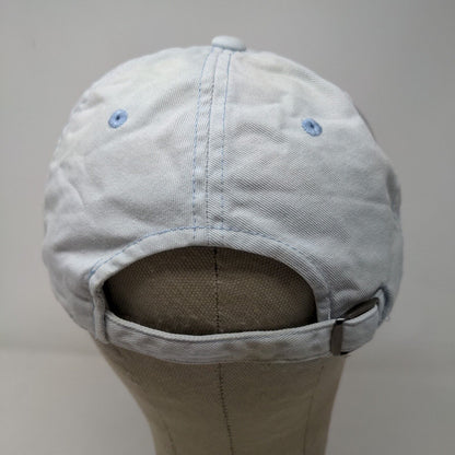 American Needle Men's Slideback Hat Light Blue Adjustable Embroidered Logo