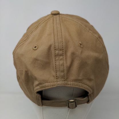 Brandy Melville Women's Slideback Hat Tan Size OS Blank 100% Cotton