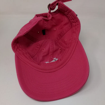 Legacy Women's Slideback Hat Pink Adjustable Cape May Embroidered Whale Logo