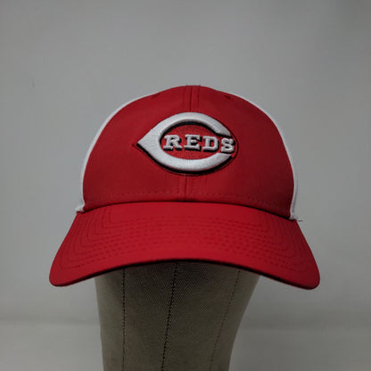 Fan Favorite Men's Strapback Hat Cincinnati Reds MLB Red White OSFA Embroidered