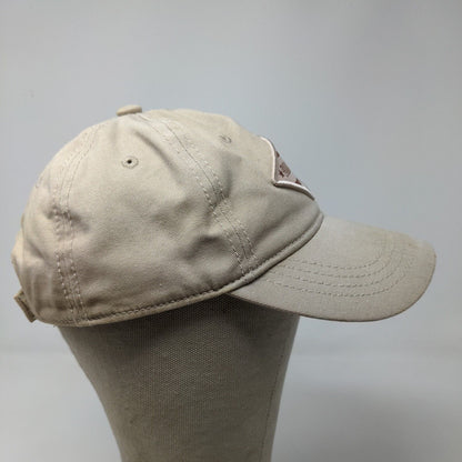 Unbranded Men's Panama City Beach FL Strapback Hat Tan OSFA Embroidered Logo